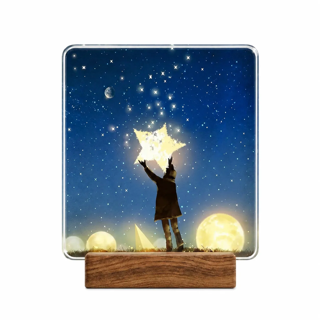 How to Customize it by Heat Press? Step 4: Finished Sublimation Photo Frame