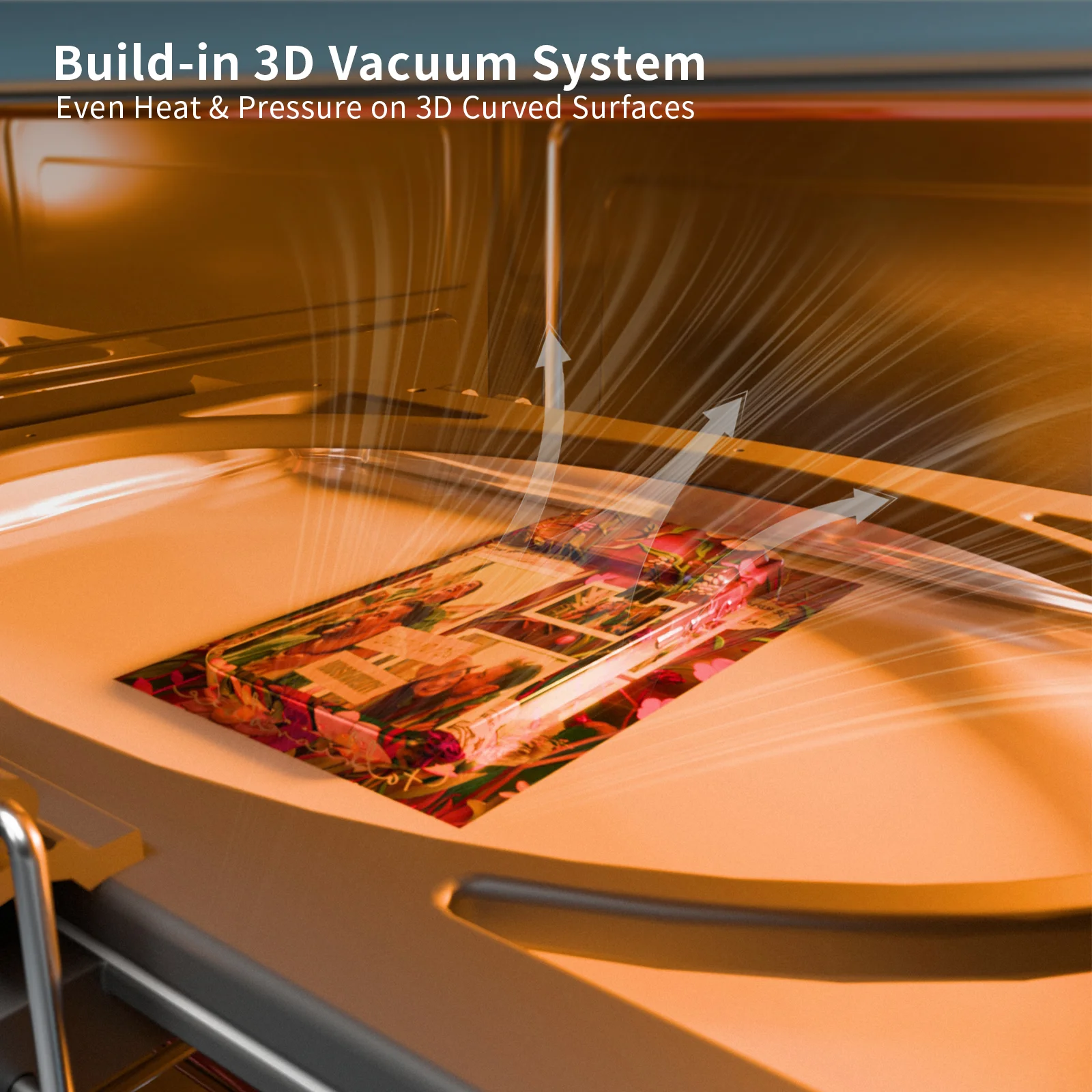 Sublimation Oven with Built-in Vacuum Pump System (20L)