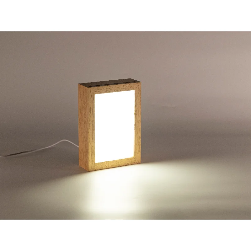 Night Light Illuminated Photo Frame with Sublimation Blank Glass Plate  with Stand thumbnail 6