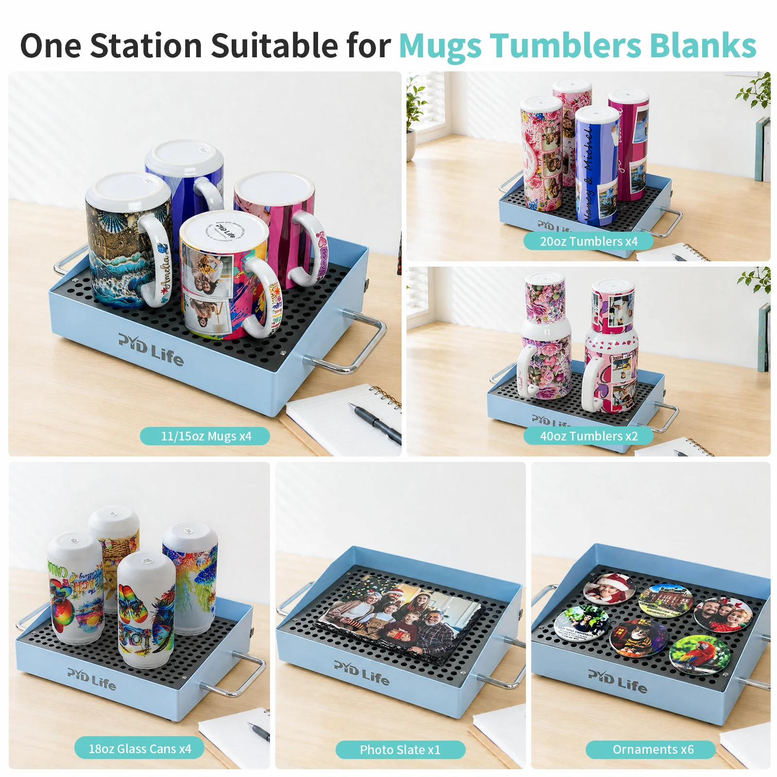 Mug Cooling Station (20x26cm, 10.2x7.87inch)
