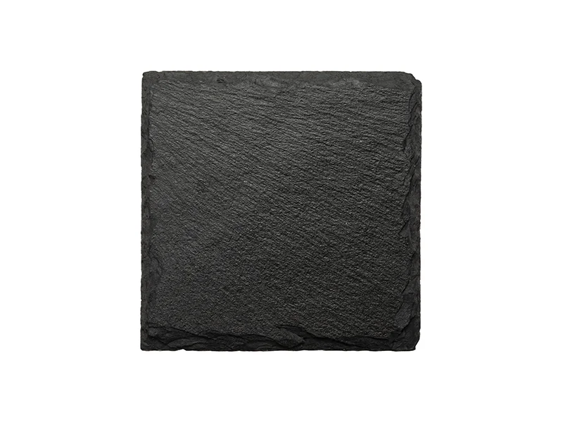 Natural Slate Blank Coaster for Laser Engraving (Square, 10×10cm / 3.9"×3.9") thumbnail 3