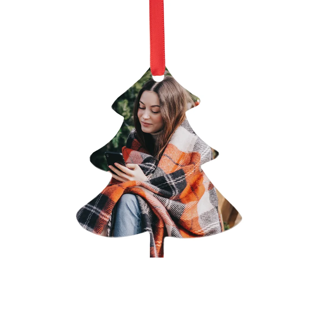Sublimation Acrylic Ornament(Tree, 7*8.5*0.4cm) thumbnail 2