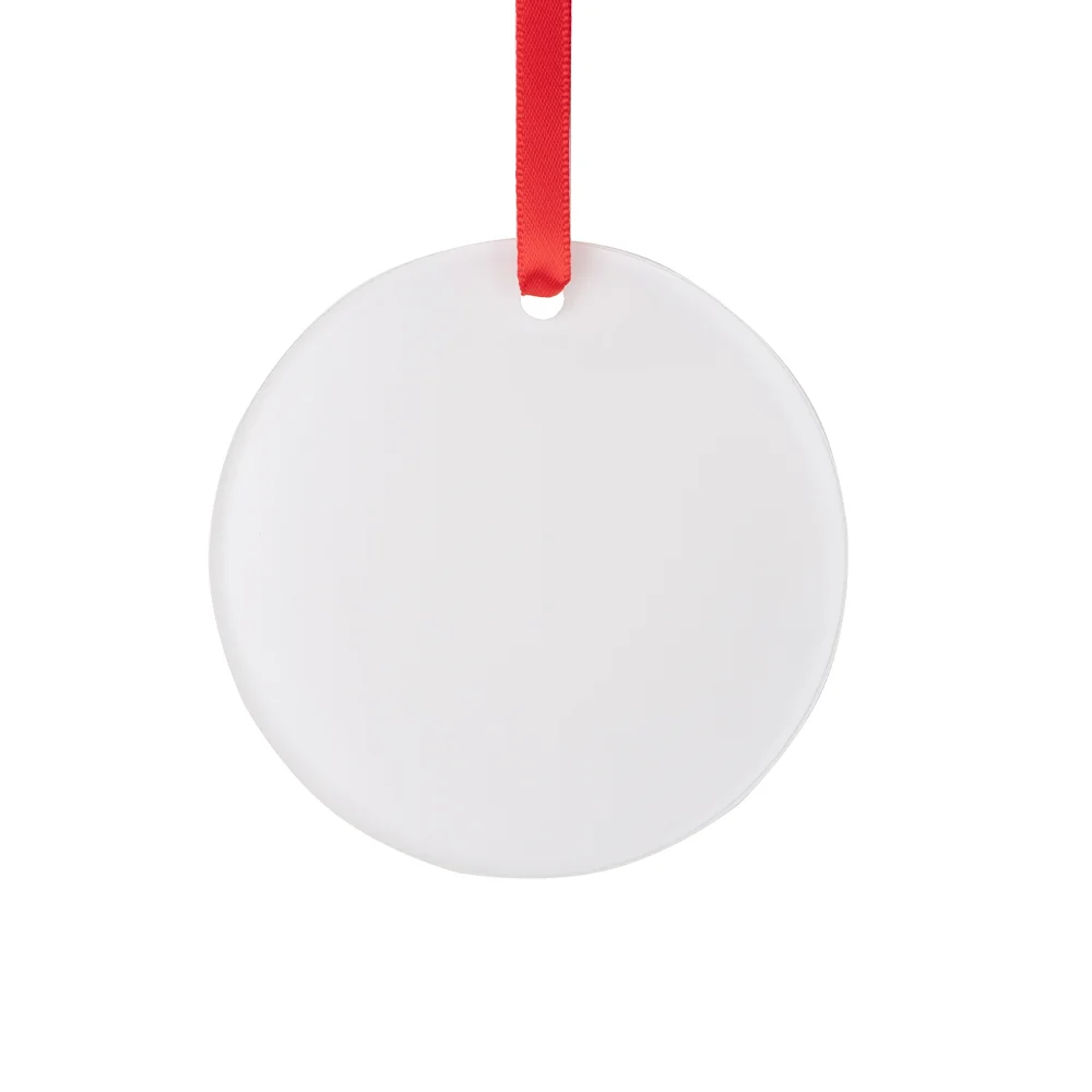 Sublimation Acrylic Ornament(Circle, Φ7.6*0.4cm) thumbnail 1