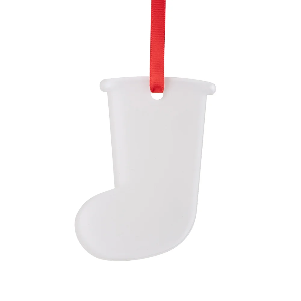 Sublimation Acrylic Ornament(Stocking, 6*8*0.4cm) thumbnail 1