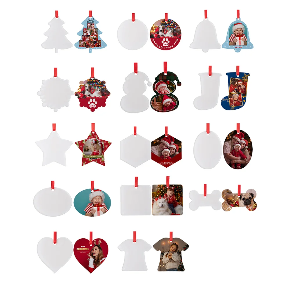 Sublimation Acrylic Ornament(Bone, 5*8*0.4cm) thumbnail 4