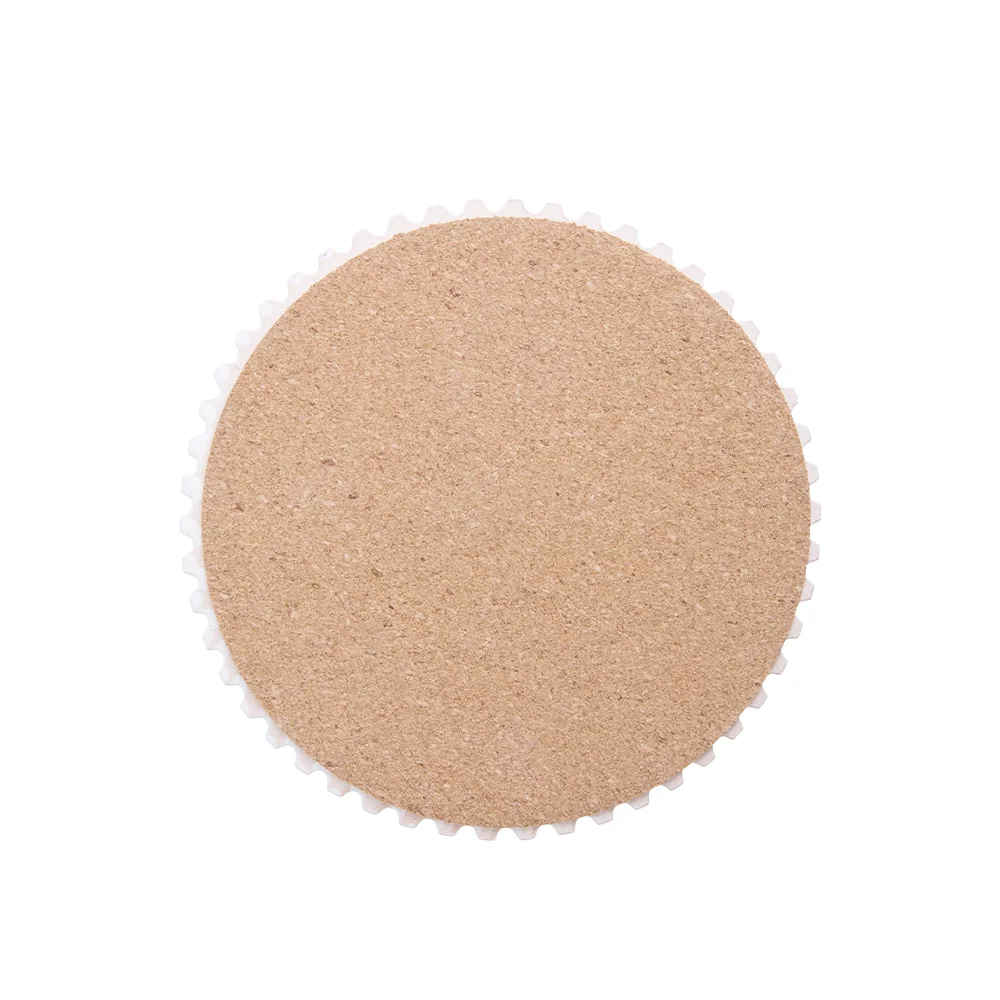 Sublimation Gear Ceramic Coaster with Cork Base10.8*10.8cm thumbnail 3