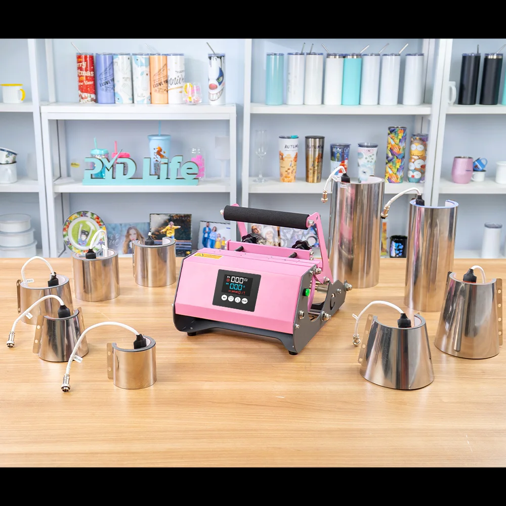 Powerful Integrated Mug Press 9-in-1 (mint green)