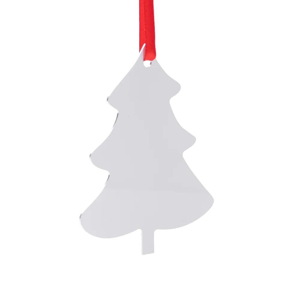 Sublimation Ornament Blanks Hanging Christmas Ornaments Holiday Decor (8.3*10.1cm, Tree) thumbnail 3