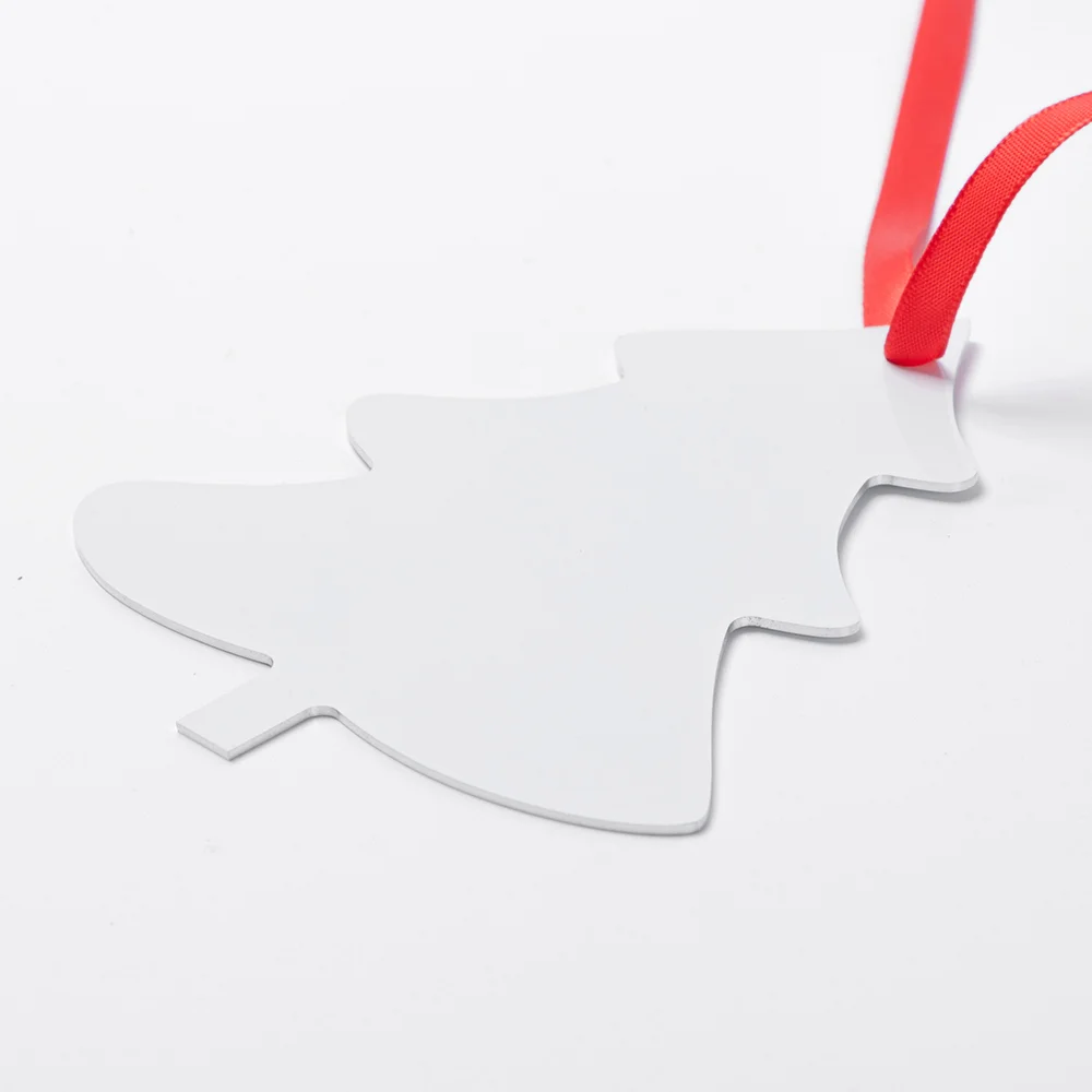 Sublimation Ornament Blanks Hanging Christmas Ornaments Holiday Decor (8.3*10.1cm, Tree) thumbnail 4