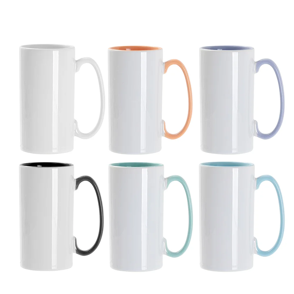 13oz 380ml Sublimation White Skinny Ceramic Tumbler thumbnail 6