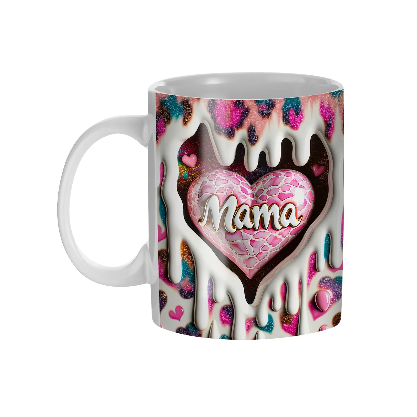 18oz White Ceramic Sublimation Mug thumbnail 2