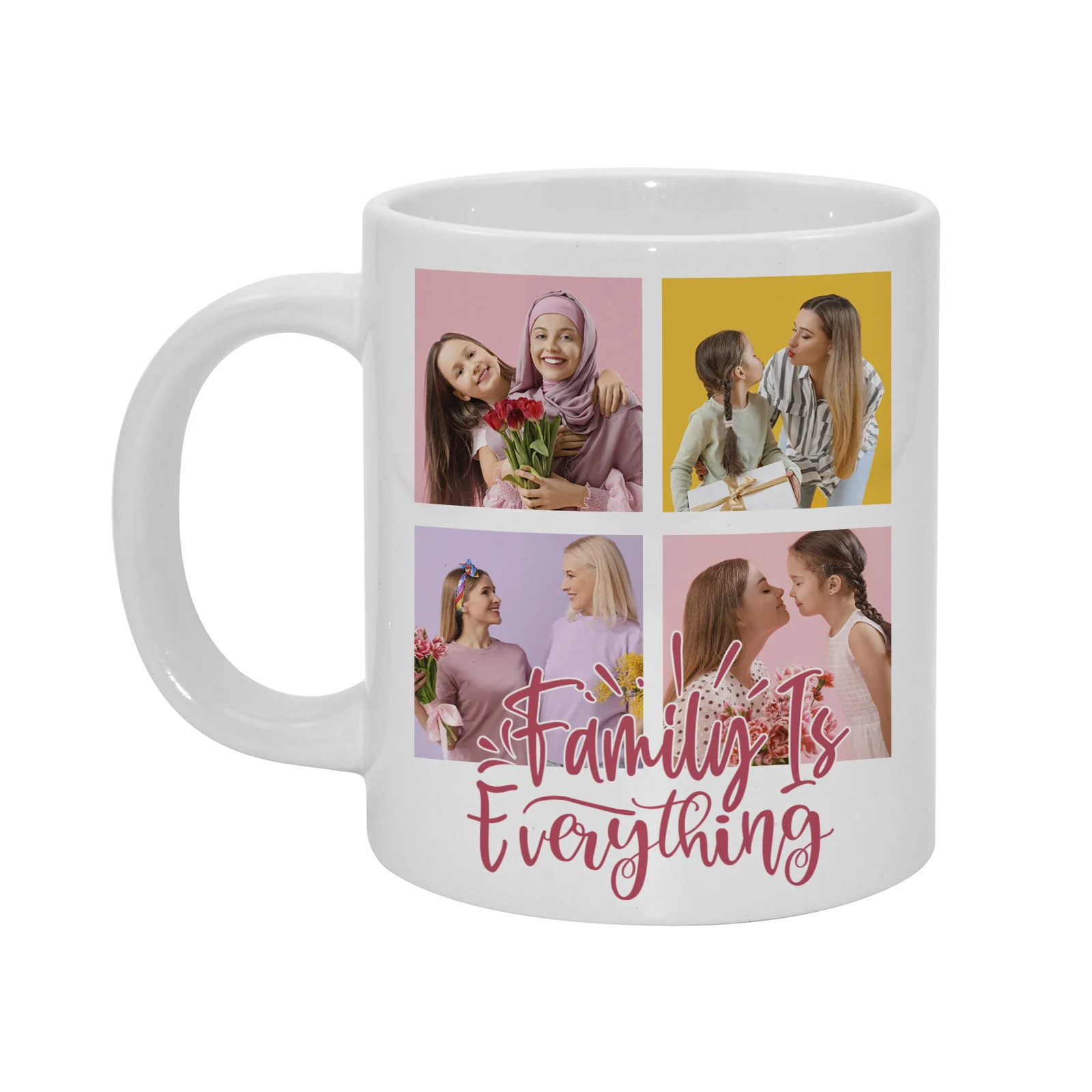 20oz White Ceramic Sublimation Mug thumbnail 2