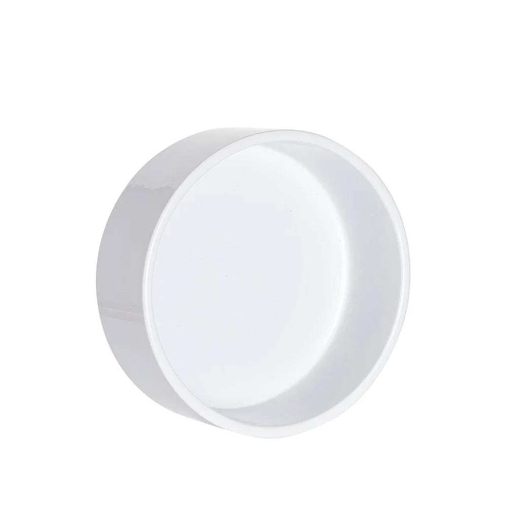 White Sublimation Ceramic Pet Cat Bowl thumbnail 4