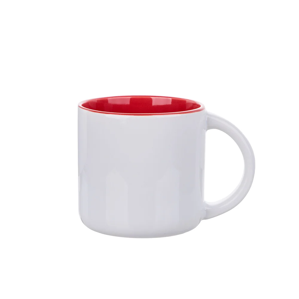14oz Two-Tone Color Mug (Black, Dark Blue, Light Blue, Red) thumbnail 4