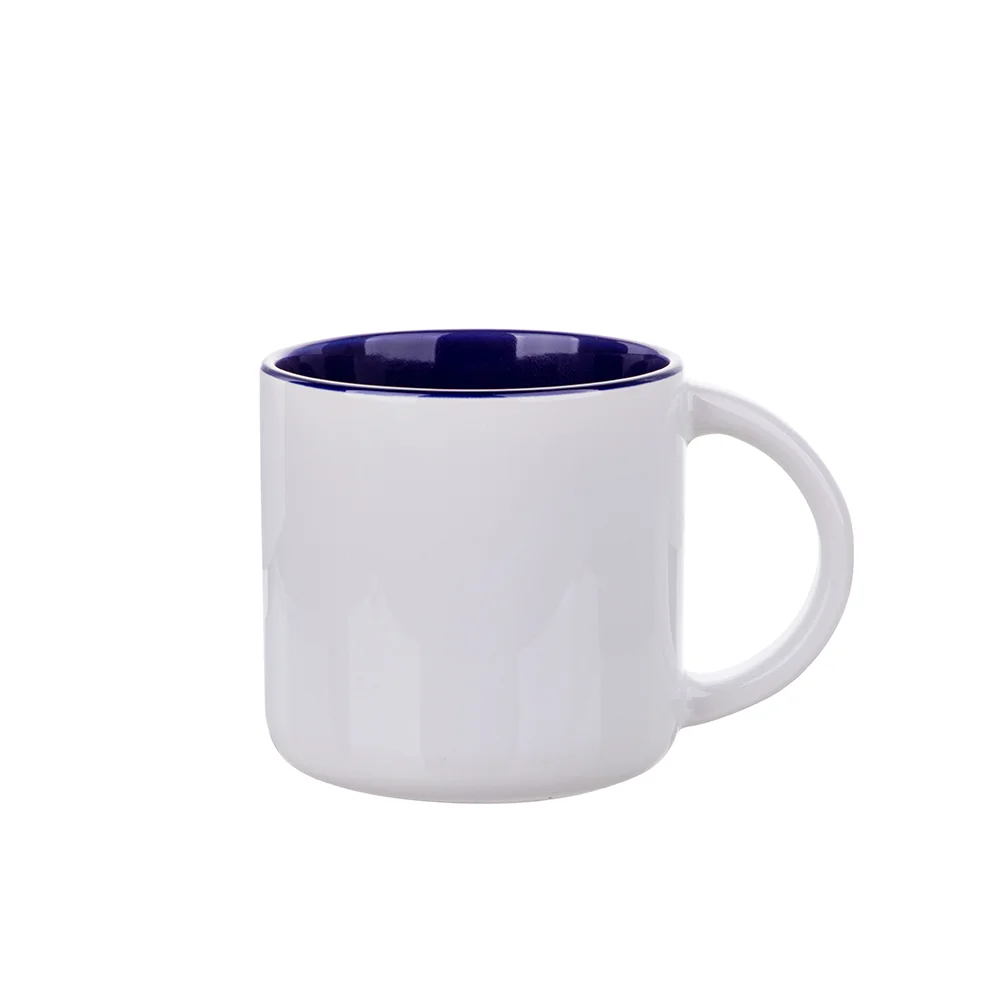 14oz Two-Tone Color Mug (Black, Dark Blue, Light Blue, Red) thumbnail 5