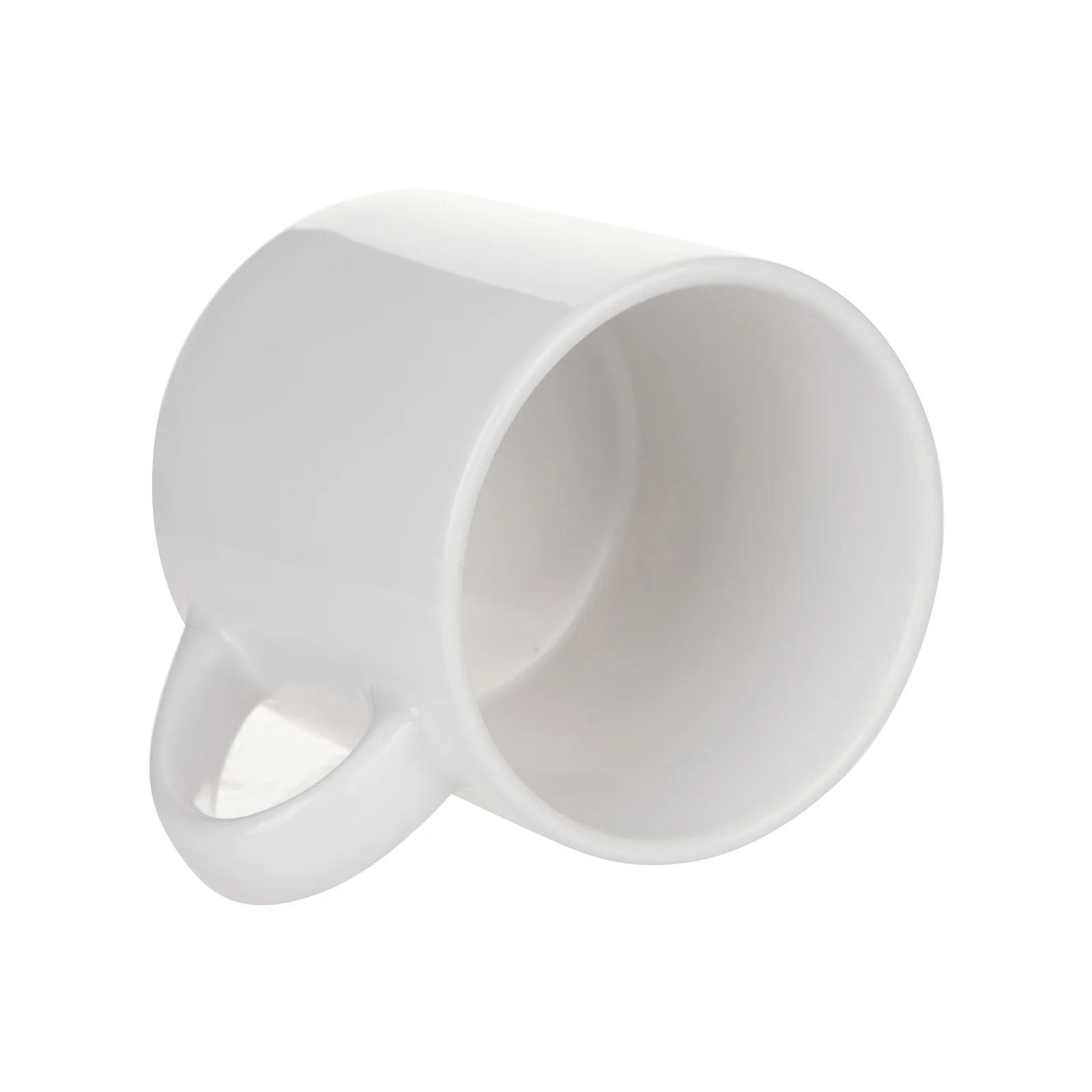 6oz White Coated Mug thumbnail 4