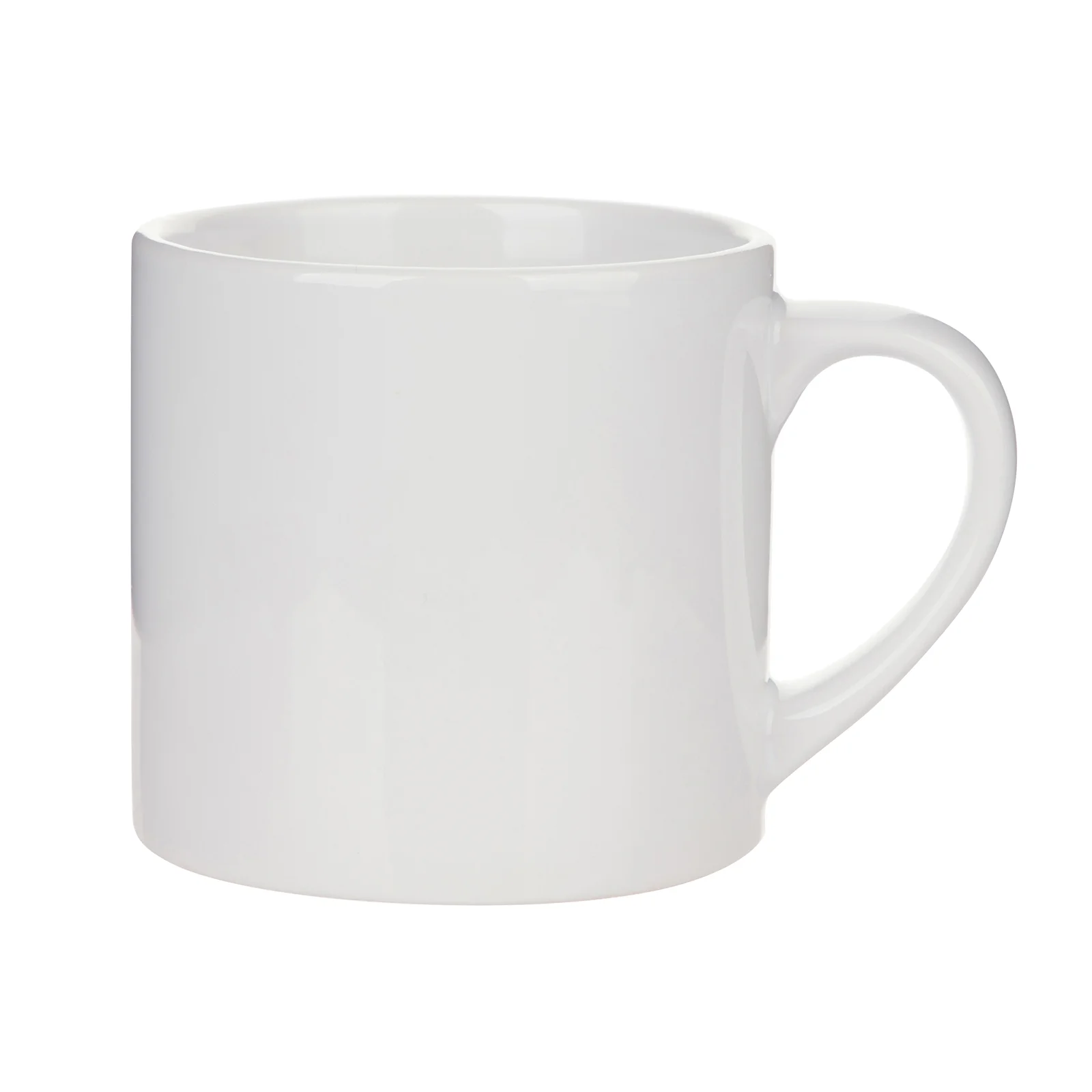 6oz White Coated Mug thumbnail 1