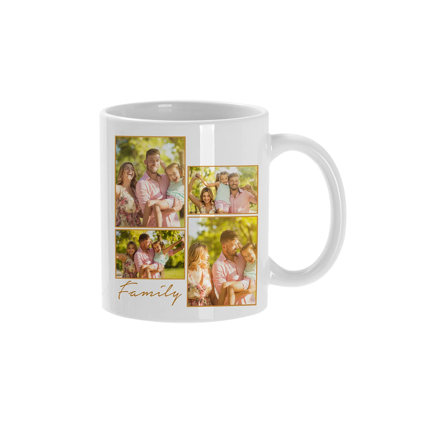 11 oz Sublimation Blank Ceramic Coffee Mug thumbnail 3
