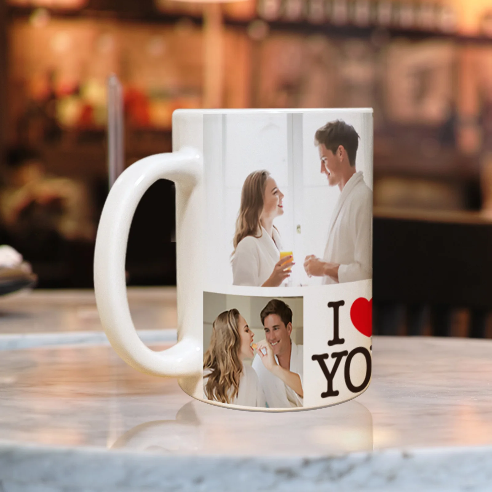 15 oz Sublimation Blank Ceramic Coffee Mug thumbnail 3