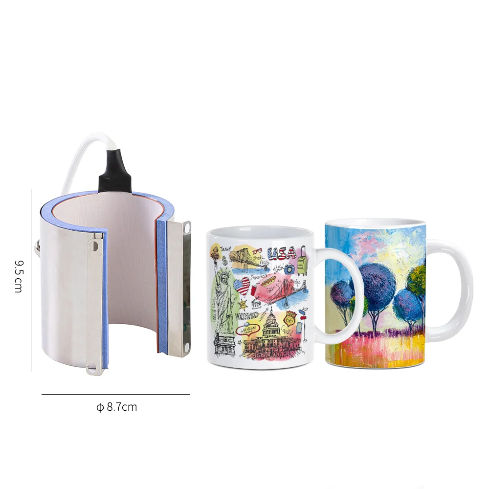 11oz Mug Press V3.0 Pro mini (Touch Screen, Mint Green) thumbnail 3