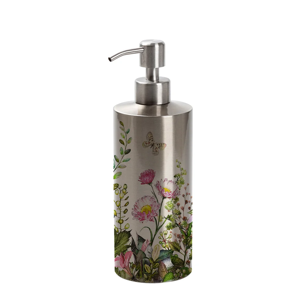 18oz/550ml Stainless Steel Lotion Dispenser(Silver) thumbnail 2