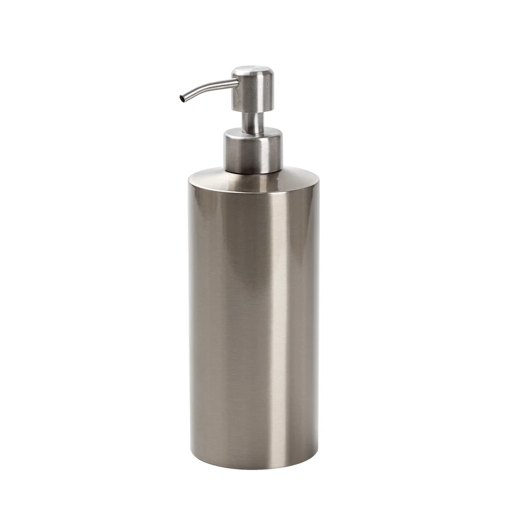 18oz/550ml Stainless Steel Lotion Dispenser(Silver) thumbnail 1