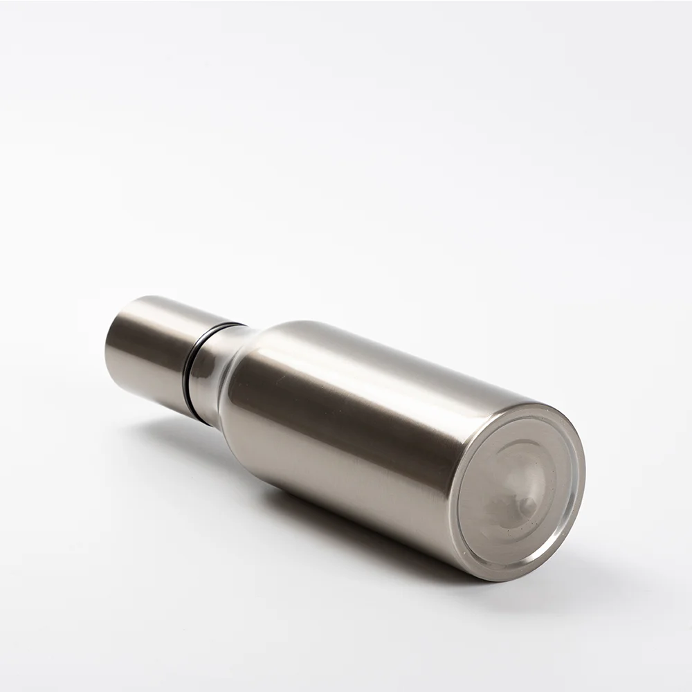 25oz/750ml Stainless Steel Oil Dispenser (Silver) thumbnail 4