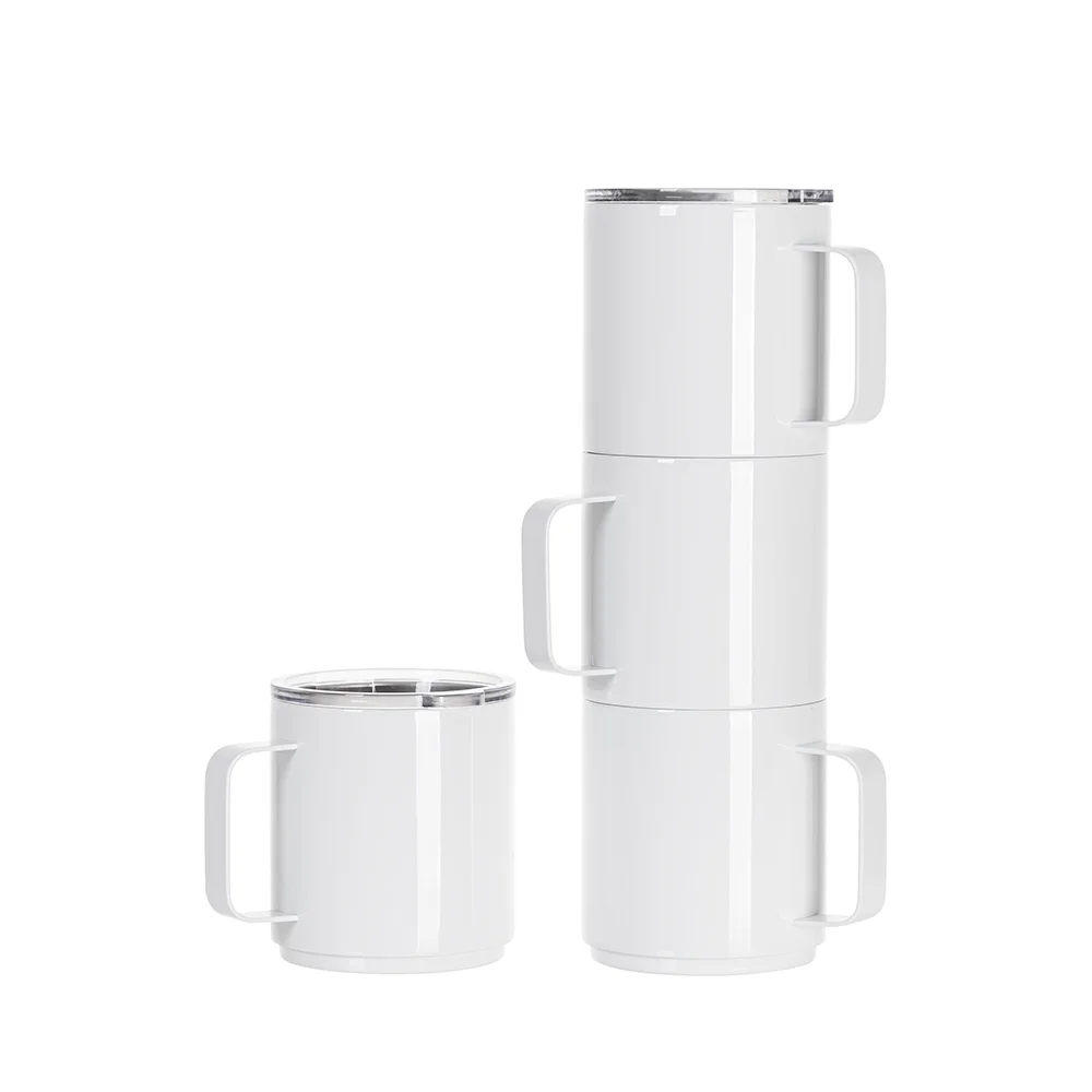 13oz/400ml Stainless Steel Stackable Mug thumbnail 7