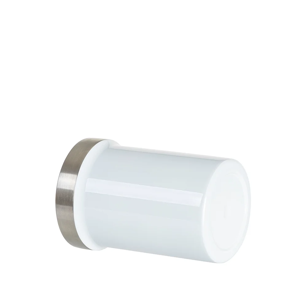 18oz/550ml Stainless Steel Travel Tumbler with Flip Lid(White) thumbnail 4