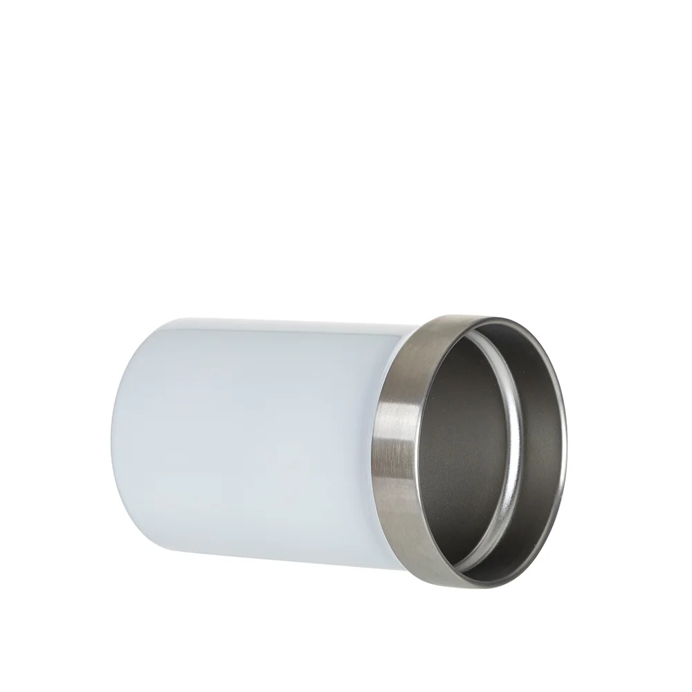 18oz/550ml Stainless Steel Travel Tumbler with Flip Lid(White) thumbnail 5