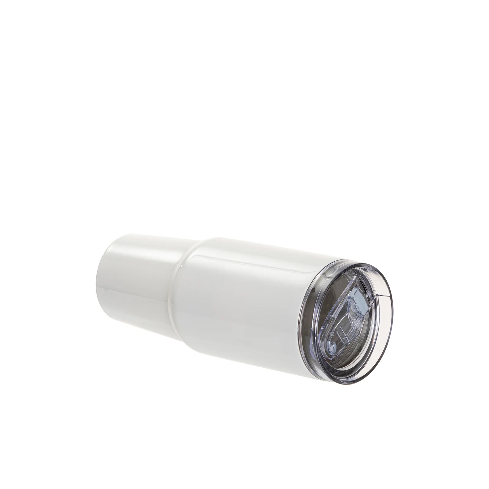 30OZ/900ml Stainless Steel Travel Tumblers With Metal Straw And Screw Top (White) thumbnail 3