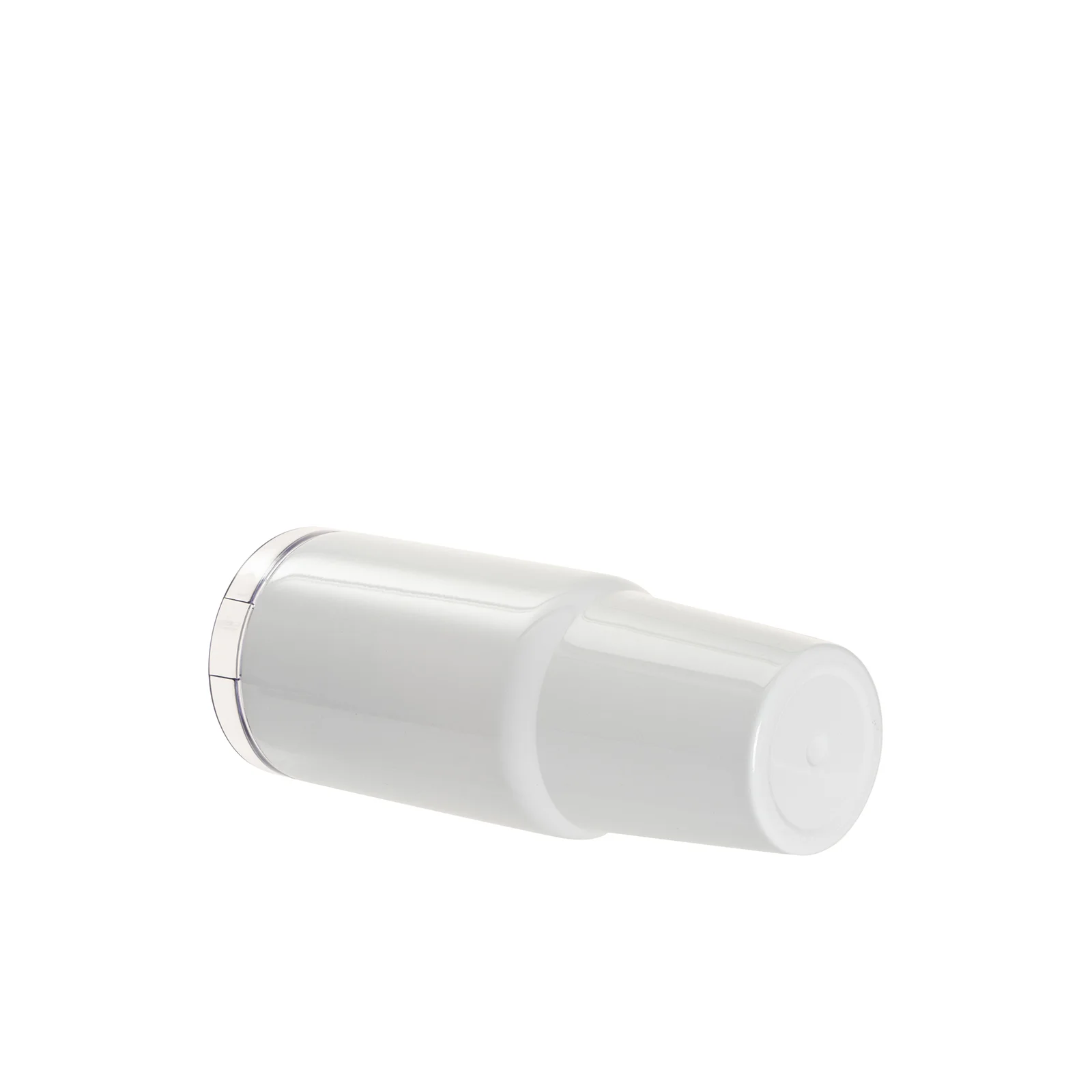 30OZ/900ml Stainless Steel Travel Tumblers With Metal Straw And Screw Top (White) thumbnail 4
