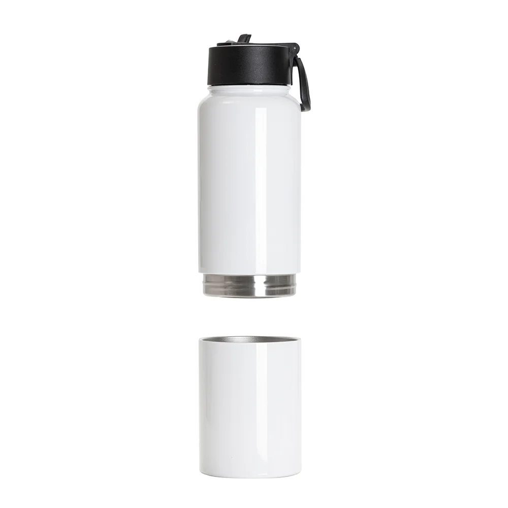 Diversion Safe White 3-in-1 Insulated Water Bottle 17oz, Can cooler and Kids Tumbler 13oz thumbnail 10