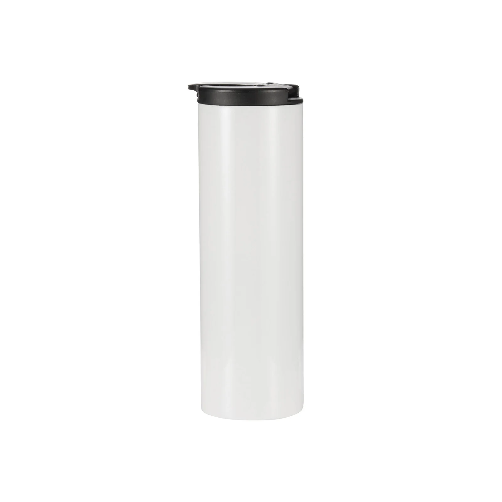 500ml Stainless Steel Flask Bottle with Flip lid (White)