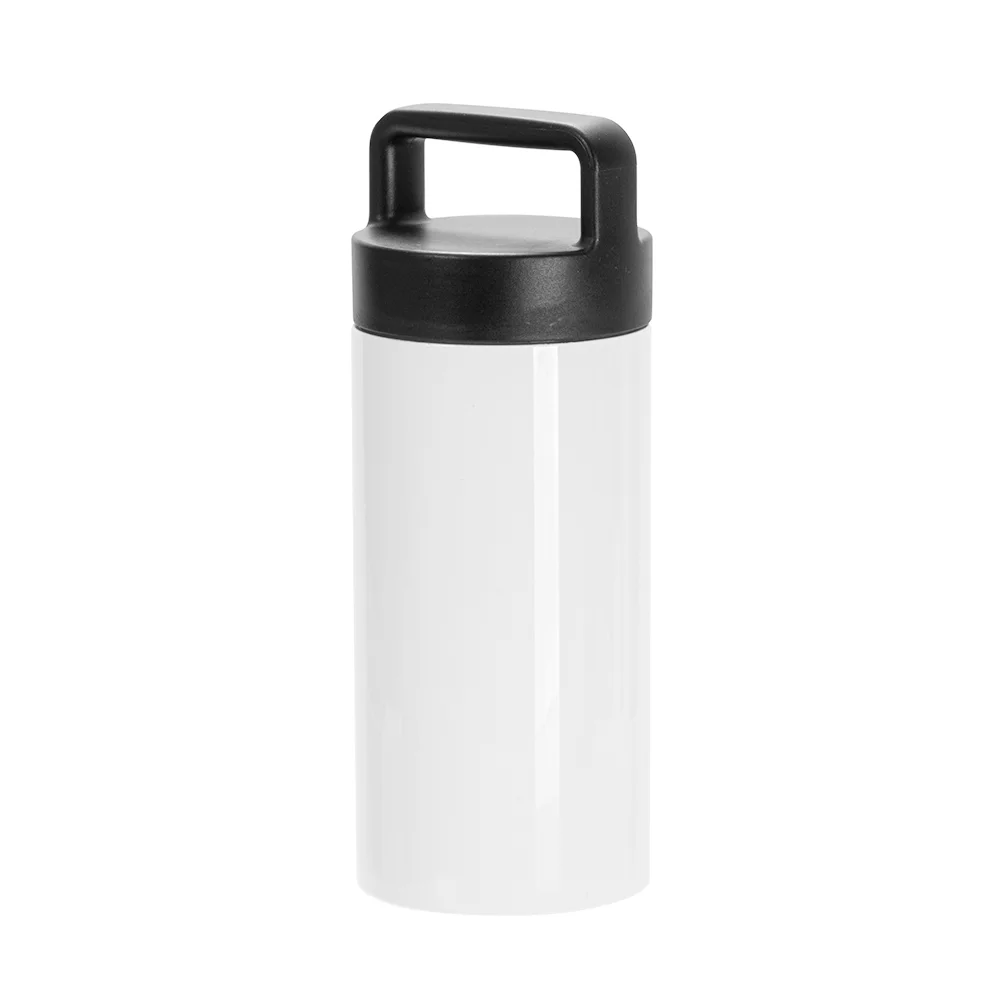 20OZ 600ml Sublimation Thermal Food Jar with Large Handle Screw Lid (White) thumbnail 4
