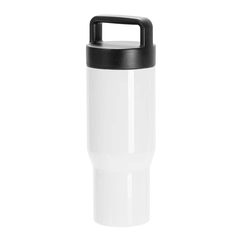 25OZ 750ml Sublimation Travel Thermal Food Jar with Large Handle Screw Lid (White) thumbnail 4