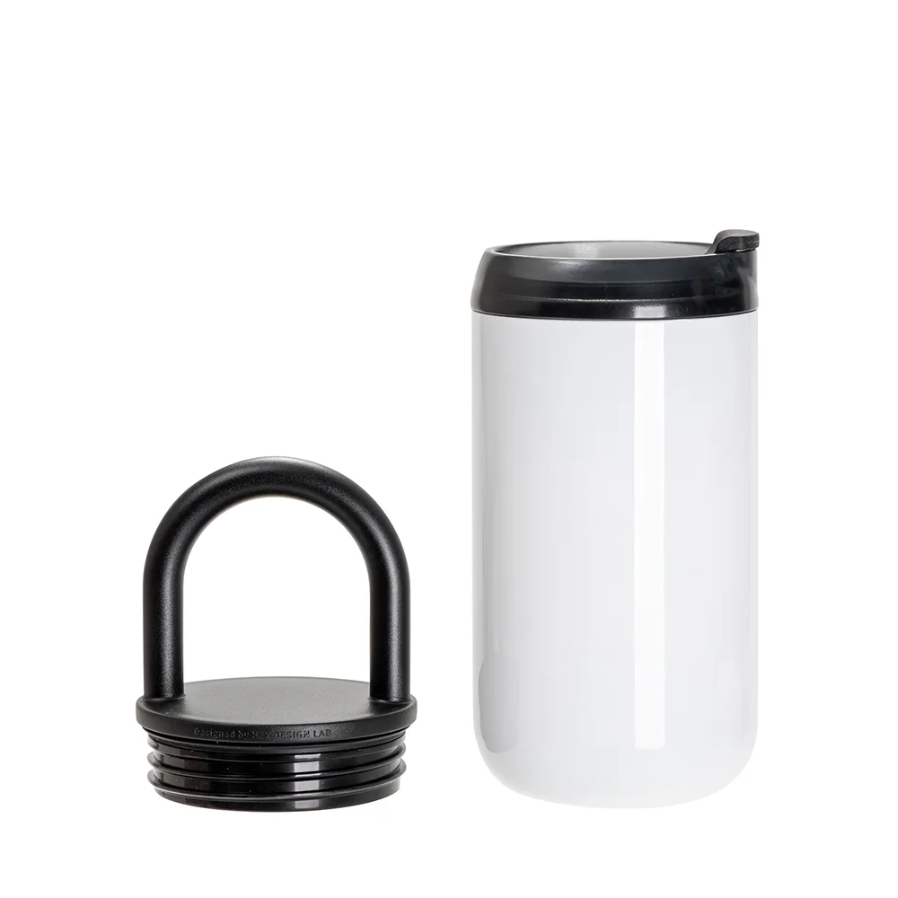 2 in 1 Sublimation Stainless Steel Kids Tumbler Mug with 2 Lids thumbnail 9