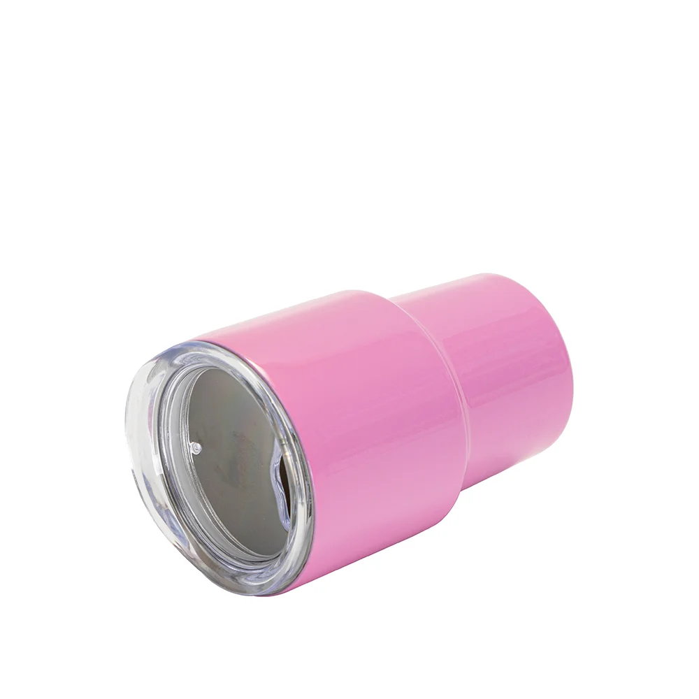 3oz/90ml Mini Sub Stainless Steel Tumbler Shot Glass w/ Straw(Pink) thumbnail 3