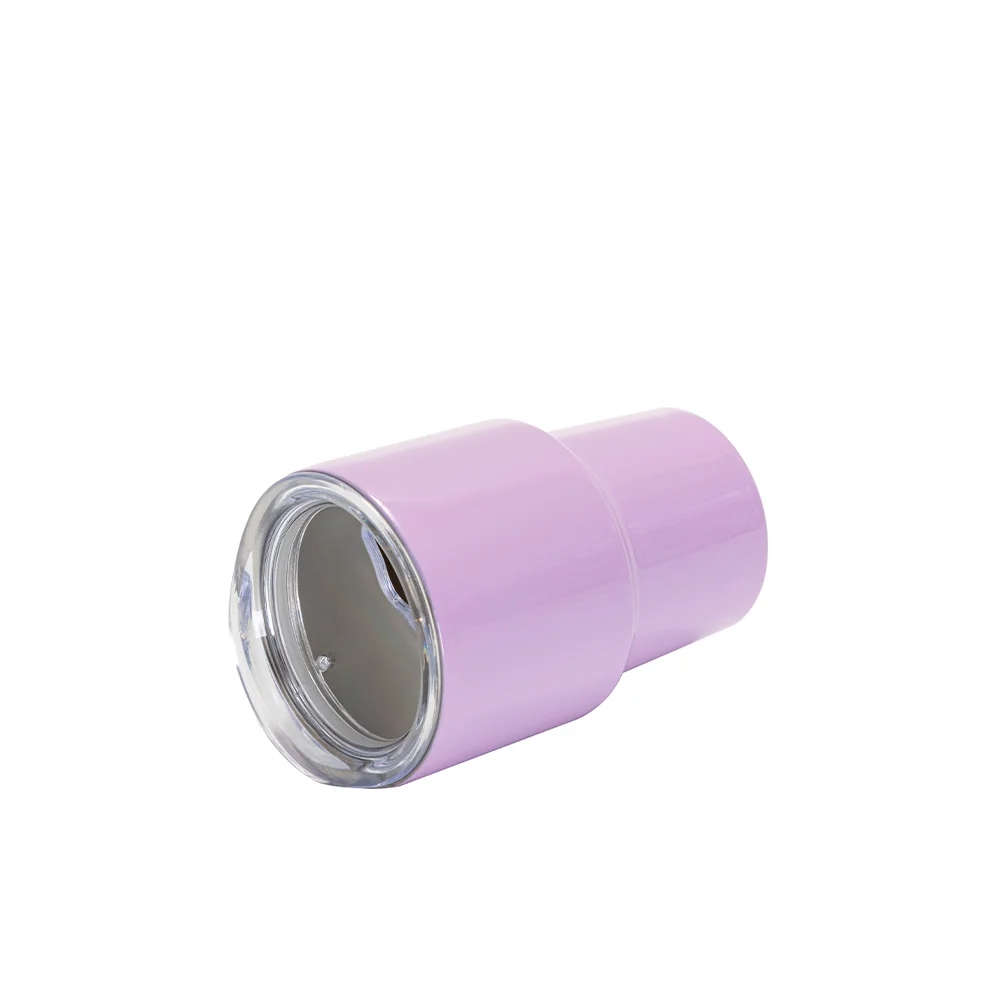 3oz/90ml Mini Sub Stainless Steel Tumbler Shot Glass w/ Straw(Purple) thumbnail 3