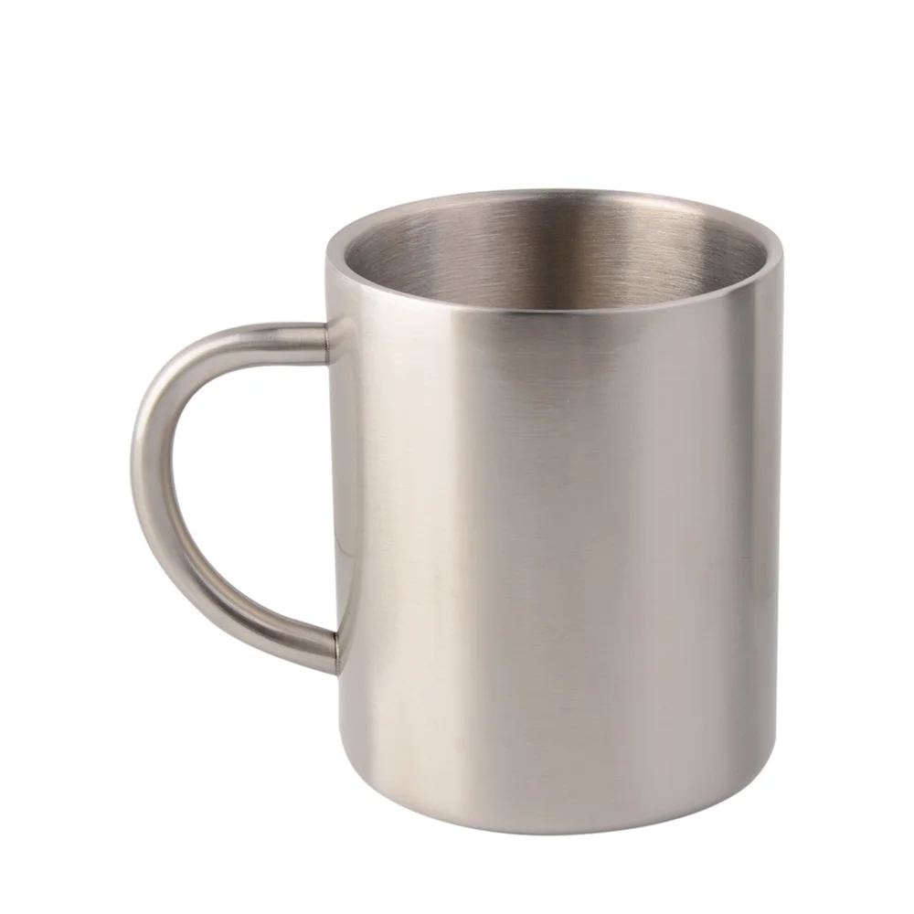 15oz Sublimation Stainless Steel Mug Silver thumbnail 1