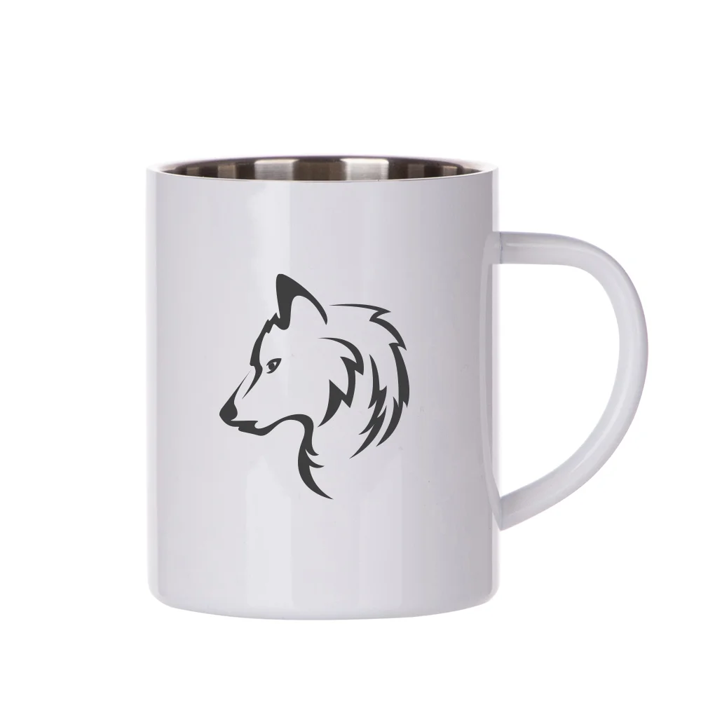 15oz Sublimation Stainless Steel Mug White thumbnail 3