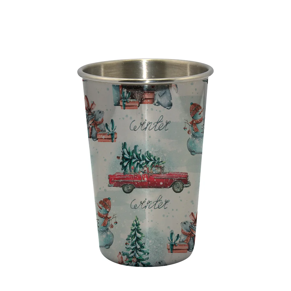17oz/500ml Stainless Steel Tumbler (Silver) thumbnail 2