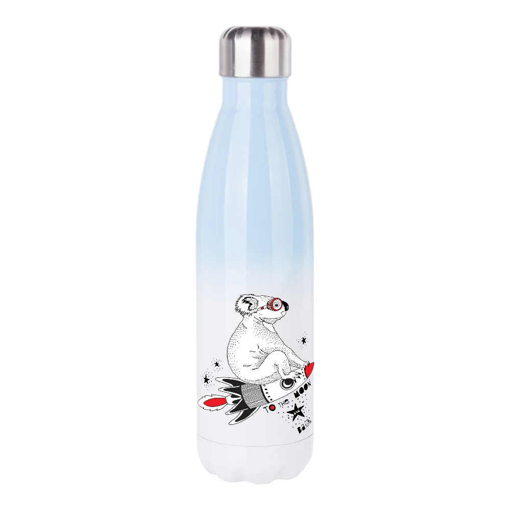 17oz Sublimation Bowling Bottle (Ombre, Bule+White) thumbnail 3