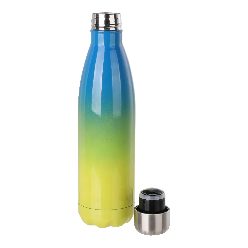 17oz Sublimation Bowling Bottle (Ombre, Blue+Yellow) thumbnail 5
