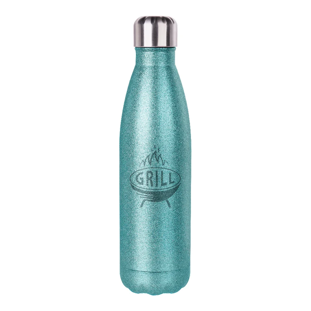 500ml Sublimation Bowling Water Bottle (Glitter Light Blue) thumbnail 4