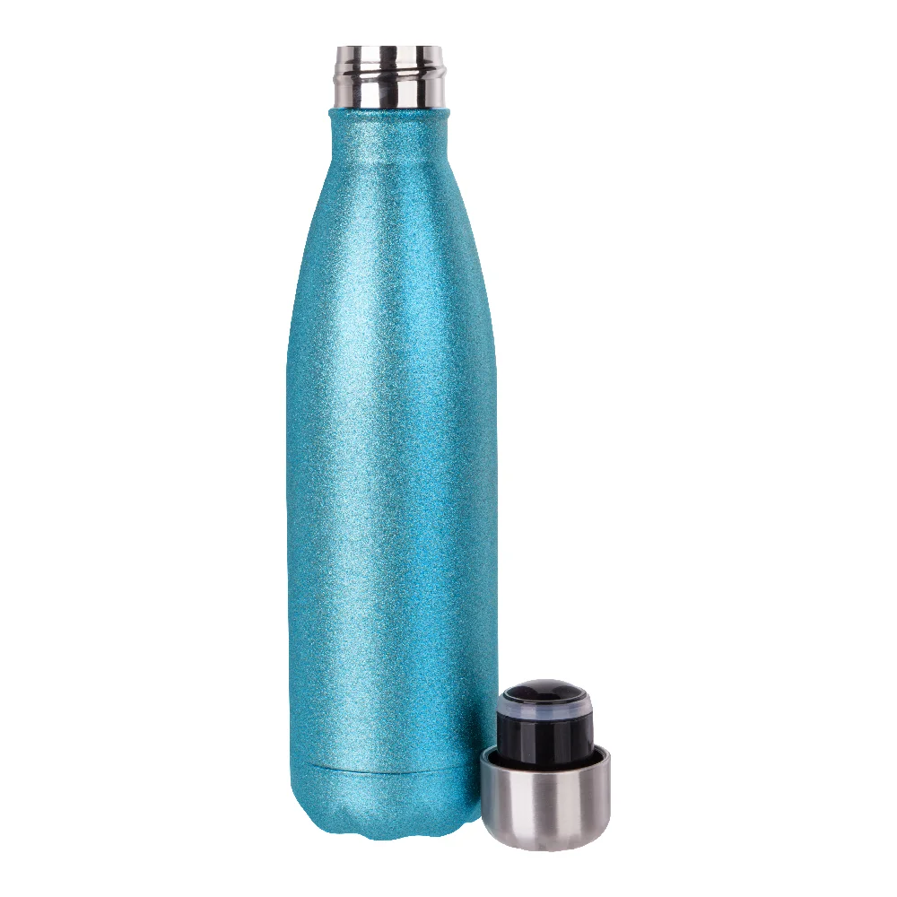 500ml Sublimation Bowling Water Bottle (Glitter Light Blue) thumbnail 5