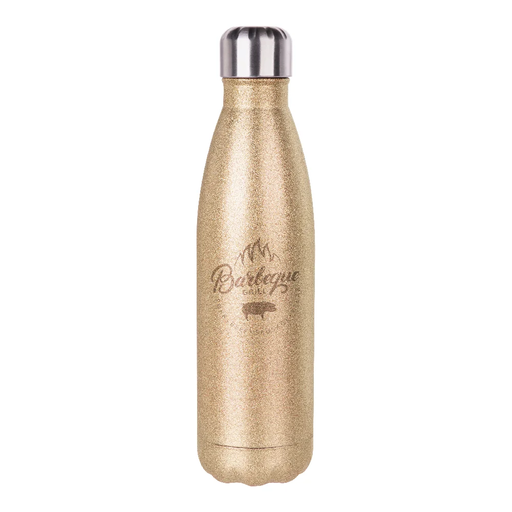 500ml Sublimation Bowling Water Bottle (Glitter Gold) thumbnail 4