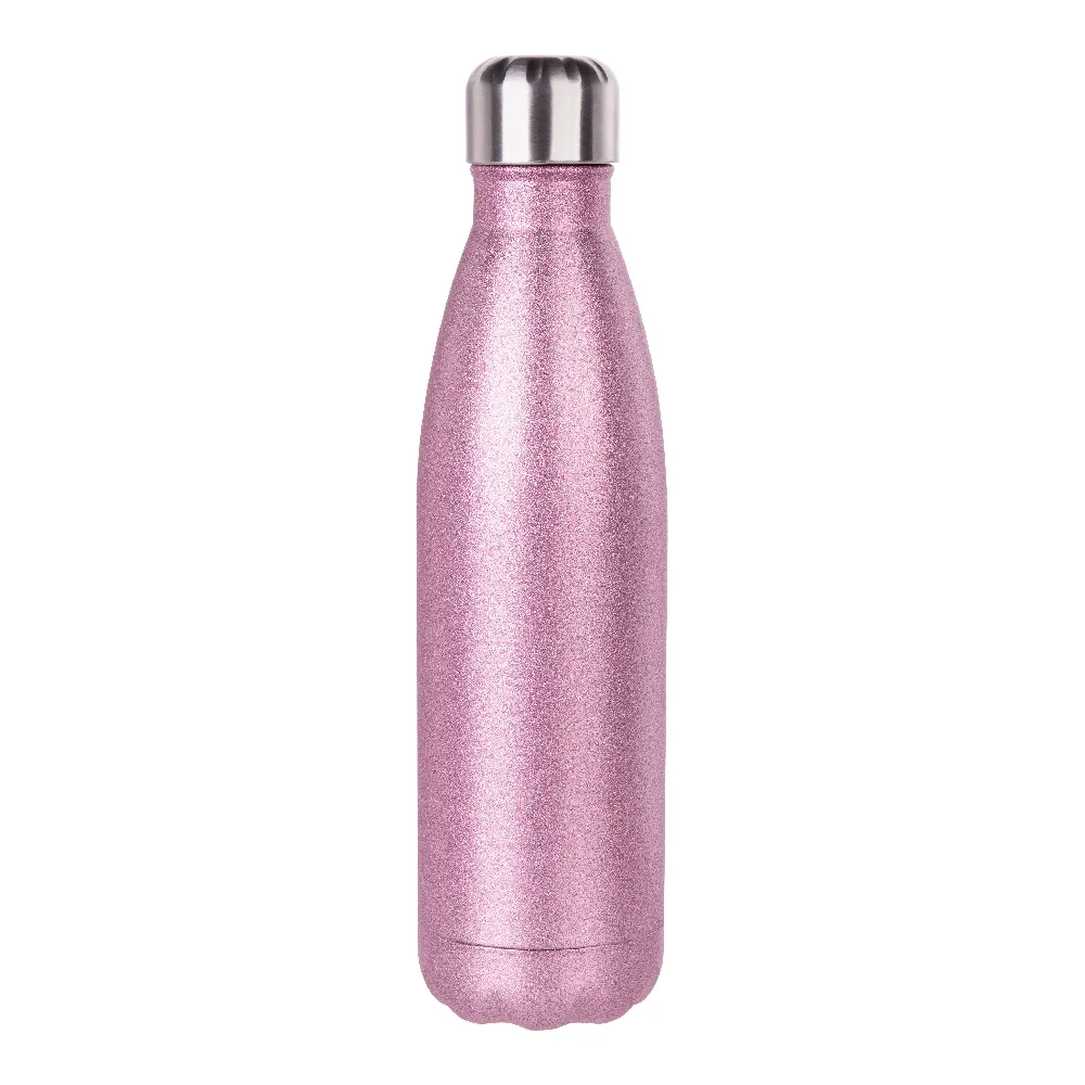 500ml Sublimation Bowling Water Bottle (Glitter Pink) thumbnail 1