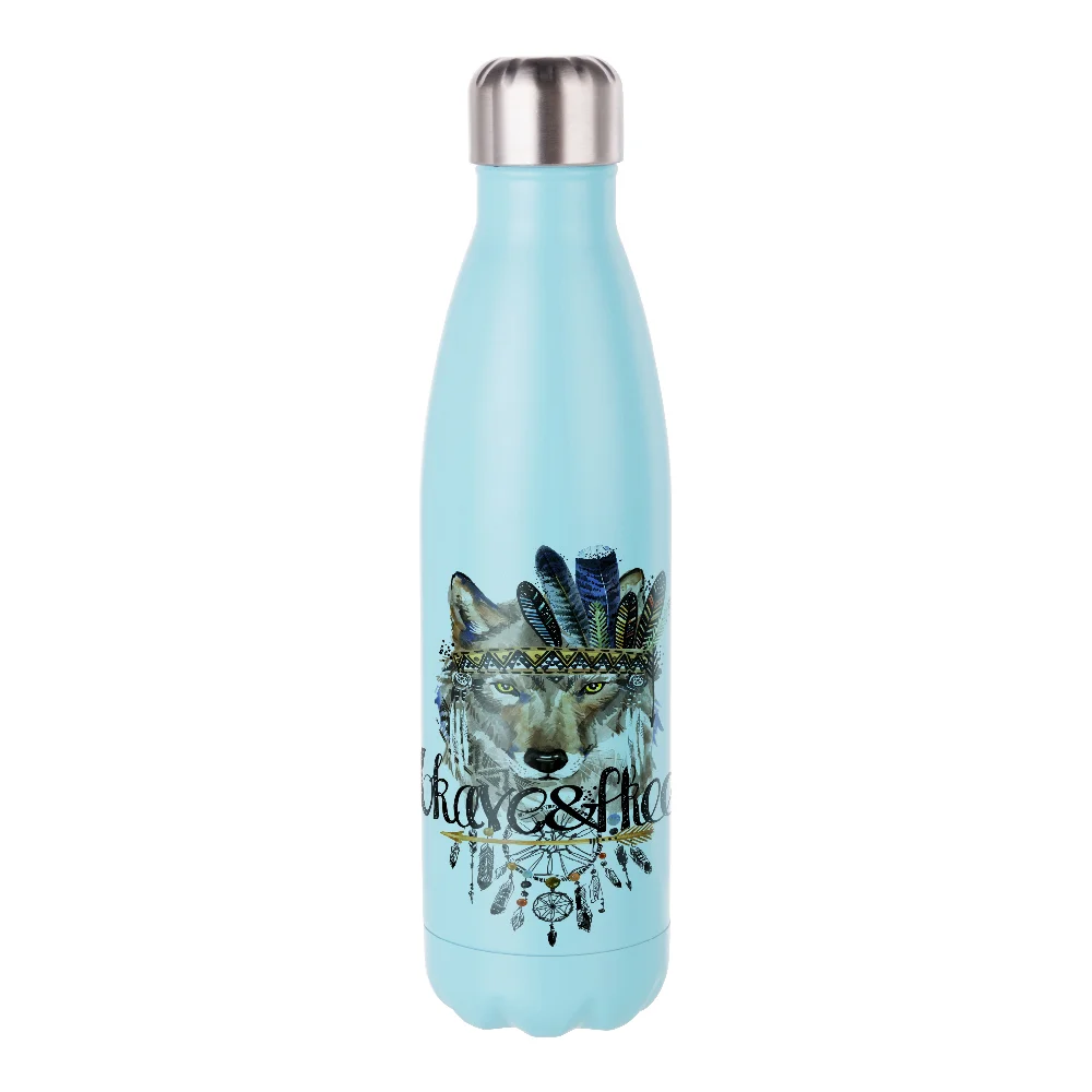 500ml Sublimation Bowling Water Bottle (Matt Mint Green) thumbnail 2