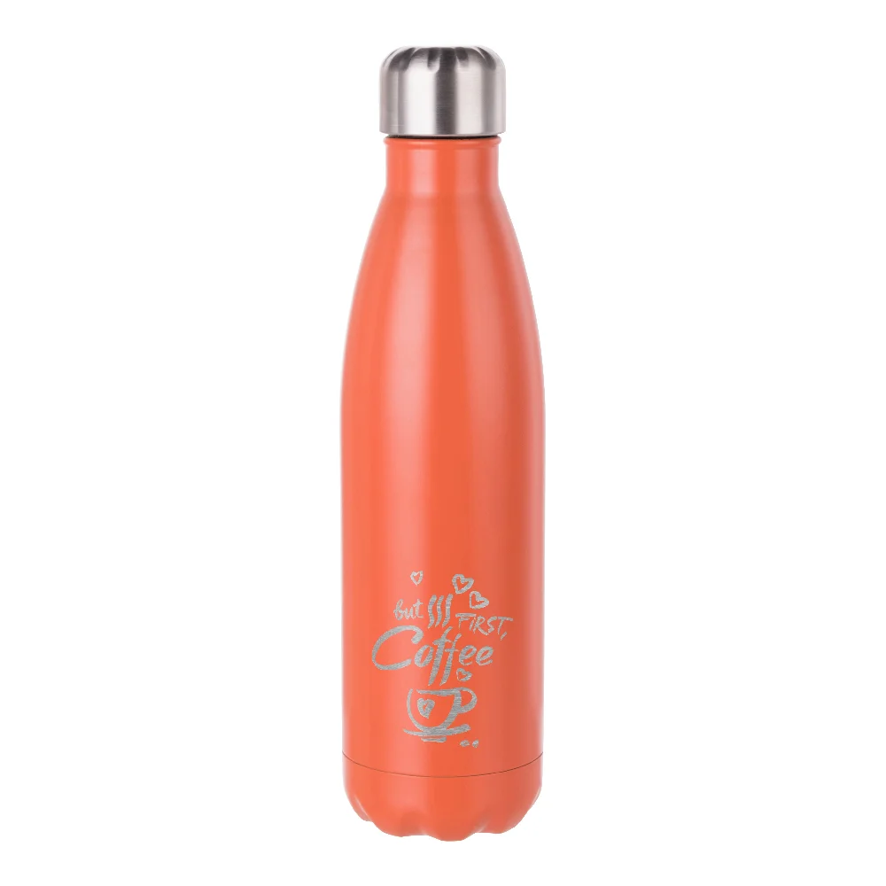 500ml Sublimation Bowling Water Bottle (Matt Orange) thumbnail 4